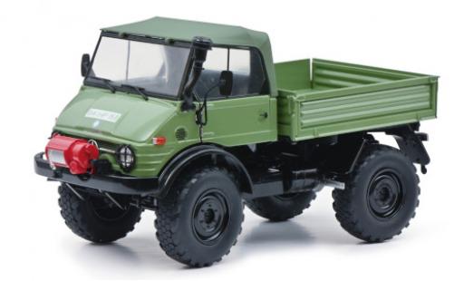 Modelauto Mercedes Unimog 406-425 406 Cabriolet groen 1/18 Schuco