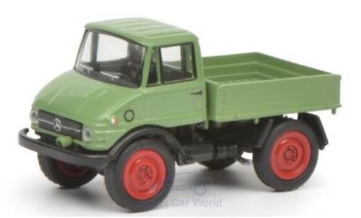 Modelauto Mercedes Unimog 406-425 406 groen 1/87 Schuco