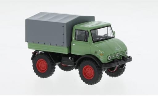 Modelauto Mercedes Unimog 406-425 U406 groen 1/64 Schuco
