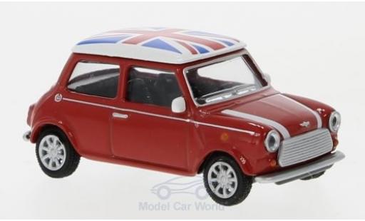 Modelauto Mini Cooper D rood/Dekor Union Jack 1/64 Schuco