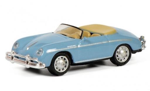 Modelauto Porsche 356 A A A Speedster blauw 1/87 Schuco
