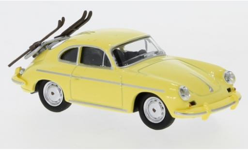 Modelauto Porsche 356 C C Carrera 2 Skiurlaub 1/64 Schuco