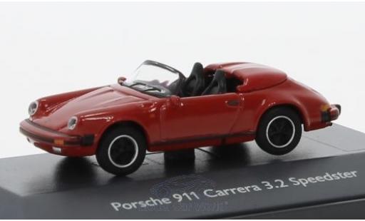 Modelauto Porsche 911 Speedster Carrera 3.2 rood 1/87 Schuco