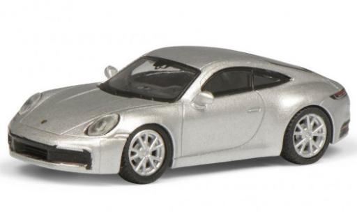 Modelauto Porsche 911 S Carrera grijs 1/87 Schuco