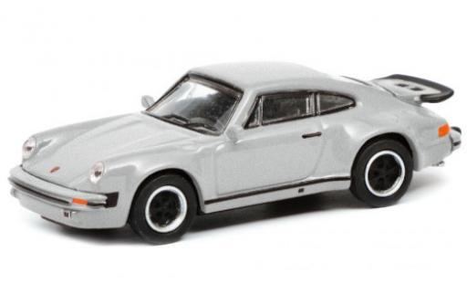 Modelauto Porsche 911 Turbo grijs 1/87 Schuco
