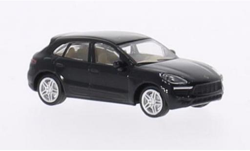 Modelauto Porsche Macan S zwart 1/87 Schuco