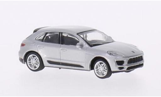 Modelauto Porsche Macan S grijs 1/87 Schuco