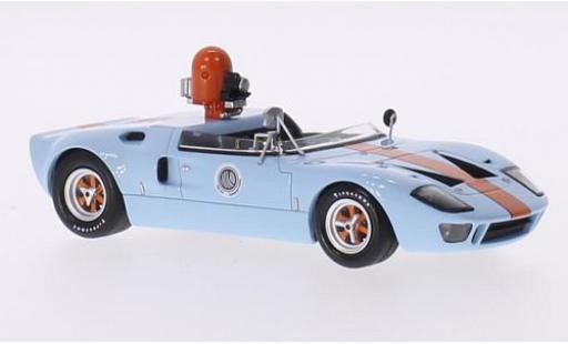 Modelauto Ford GT40 Mk I Kamerawagen RHD 1970 Le Mans - Steve McQueen 1/43 Schuco