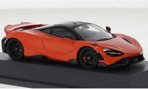 Modelauto McLaren 765 Base LT metallic oranje 1/43 Schuco ProR