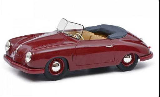 Modelauto Porsche 356 Cabriolet Gm&Atilde;&frac14;nd rood 1950 1/18 Schuco