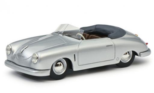 Modelauto Porsche 356 Cabriolet Gm&Atilde;&frac14;nd grijs 1950 1/43 Schuco