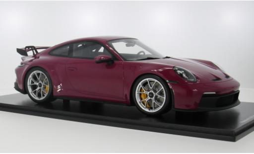 Modelauto Porsche 911 GT3 metallic rood 2021 1/12 Schuco ProR