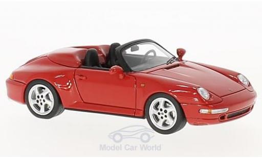 Modelauto Porsche 911 Speedster rood 1/43 Schuco