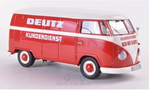 Modelauto Volkswagen T1 Base bestelwagen Deutz Kundendienst 1/18 Schuco