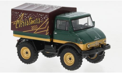 Modelauto Mercedes Unimog 406-425 U406 Christmas Edition 2022 1/64 Schuco