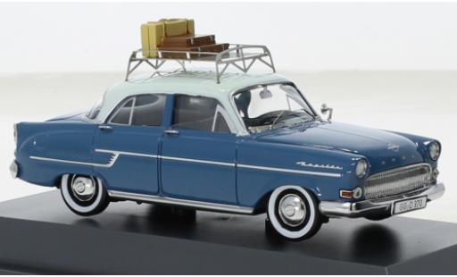 Modelauto Opel Capitaine Base blauw Riviera 1957 1/43 Schuco