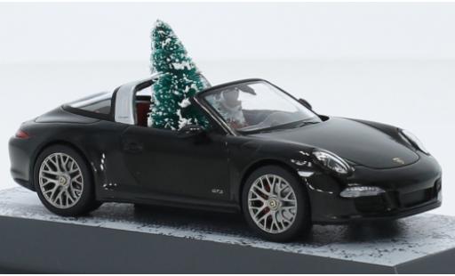 Modelauto Porsche 911 Targa Carrera 4 GTS Christmas Edition 2023 1/43 Schuco