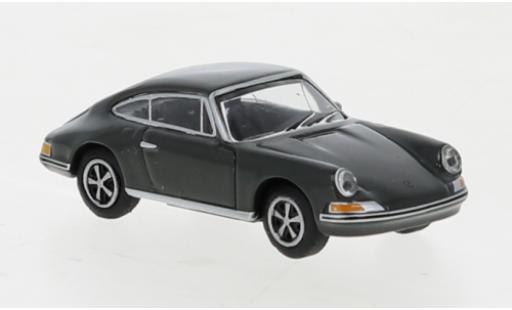 Modelauto Porsche 911 S S grijs 1/87 Schuco