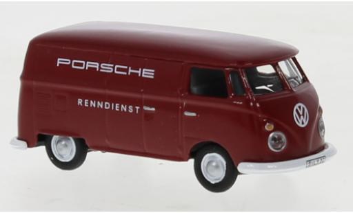 Modelauto Volkswagen T1 Base Bestelwagen Porsche Renndienst 1/87 Schuco