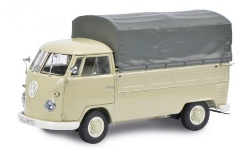 Modelauto Volkswagen T1 B plateforme beige 1/32 Schuco