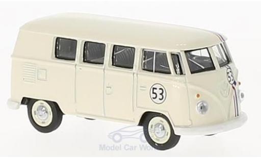 Modelauto Volkswagen T1 B Bus wit Nr.53 1/64 Schuco