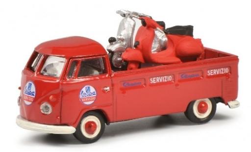 Modelauto Volkswagen T1 B laadbak Servizio Vespa avec charge 1/87 Schuco