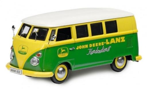 Modelauto Volkswagen T1 Base c Bus John Deere-Lanz Kundendienst 1/87 Schuco
