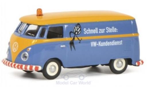 Modelauto Volkswagen T1 Base c bestelwagen Kundendienst 1/87 Schuco