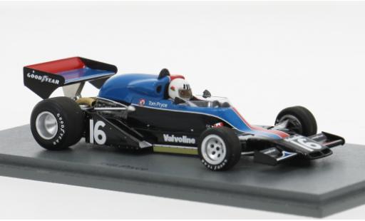 Modelauto Shadow DN8 1976 GP Kanada #16 T.Pryce 1/43 Spark