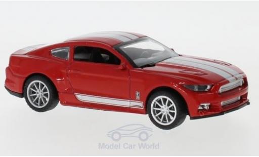 Modelauto Shelby Mustang 2016 rood/grijs 2016 1/43 Shelby Collectibles