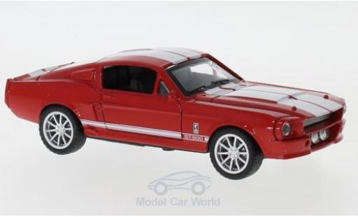 Modelauto Shelby Mustang 1967 rood/wit 1967 1/43 Shelby Collectibles