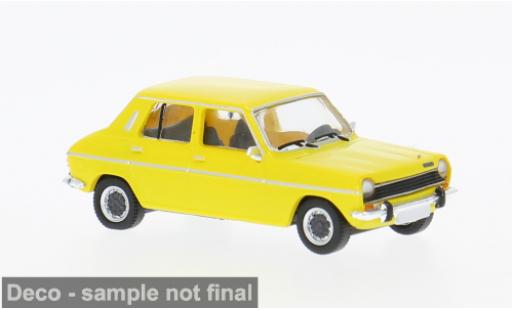 Modelauto Simca 1100 Base geel 1975 1/87 PCX87