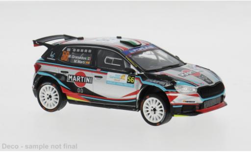 Modelauto Skoda Fabia RS Rally2 Rally Islas Canaris 2025 #56 M.Granados/M.Marti 1/43 IXO
