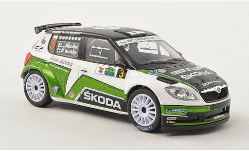 Skoda Fabia S2000 1/43 Abrex No.3 Rally Irland 2012 /M.Markkula modelauto