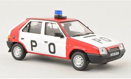 Skoda Favorit Livree Officielle 1/43 Abrex PO (Tschecjhische Brandweer) 1987 modelauto