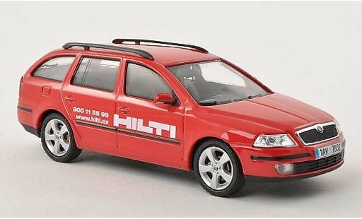 Skoda Octavia Combi 1/43 Abrex II Hilti modelauto