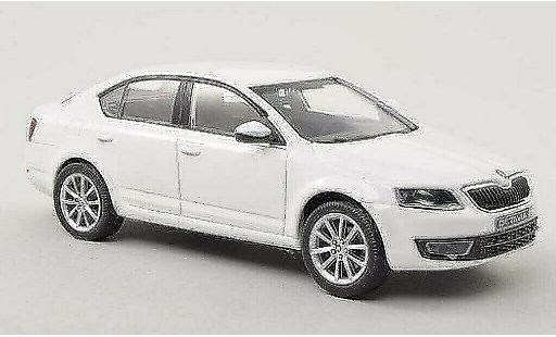 Skoda Octavia Base 1/43 Abrex III wit 2013 modelauto