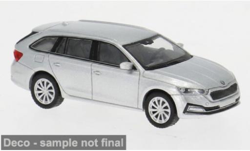Modelauto Skoda Octavia Combi IV grijs 2019 1/87 PCX87