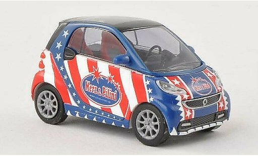 Smart ForTwo Coupe 1/87 Busch Merz & Pilini 2012 modelauto