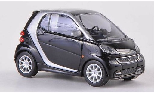 Smart ForTwo Coupe 1/87 Busch zwart 2012 modelauto