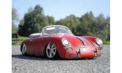 Porsche 356 Base 1/18 Burago old school modelauto