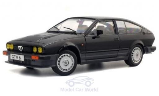 Modelauto Alfa Romeo Alfetta gtv6 V6 zwart 1984 1/18 Solido