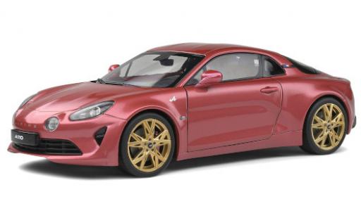 Modelauto Alpine A110 pure color edition metallic roze 2020 1/18 Solido