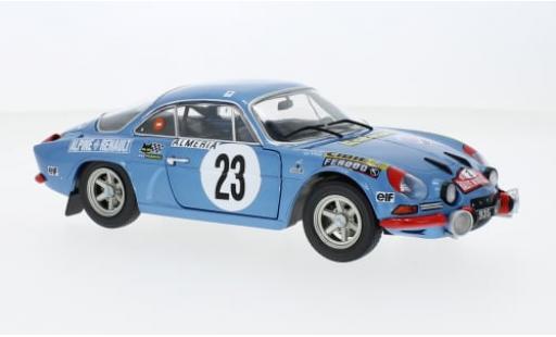 Modelauto Alpine A110 rallye Renault No.23 Rally Monte Carlo 1972 1/18 Solido