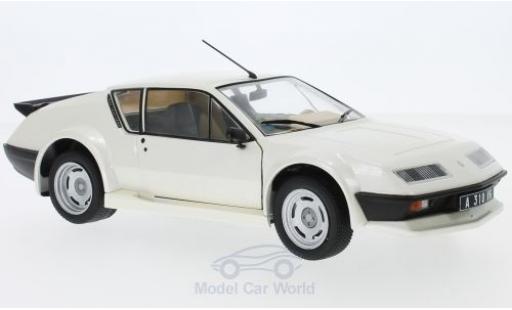 Modelauto Alpine A310 gt Renault Pack metallic wit 1983 1/18 Solido