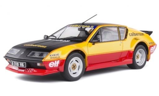Modelauto Alpine A310 gt Renault Pack oranje Calberson Evocation 1983 1/18 Solido
