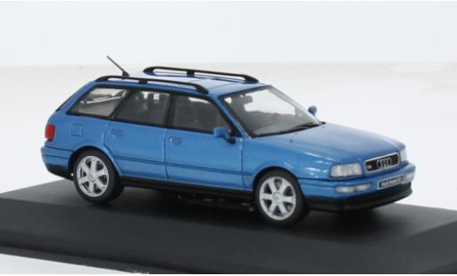 Modelauto Audi S2 avant blauw 1/43 Solido