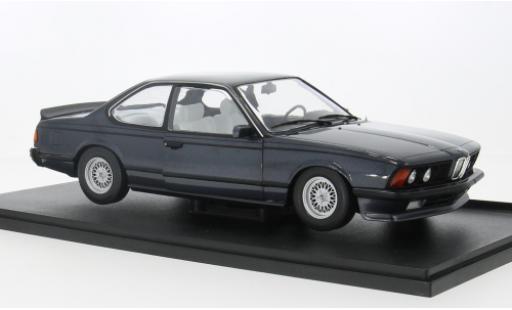 Modelauto Bmw 635 CSi (E24) blauw 1/18 Solido