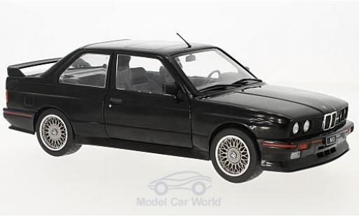 Modelauto Bmw M3 Sport Evolution (E30) Evo zwart 1990 1/18 Solido