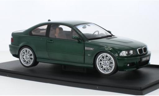 Modelauto Bmw M3 coupe (E46) metallic groen 2000 1/18 Solido